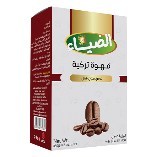 قهوة غامقة بدون هيل – Dark coffee without cardamom