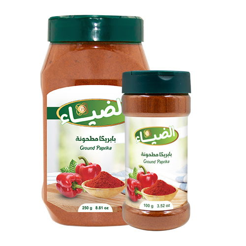 بهارات بابريكا مطحونة – Ground paprika spices